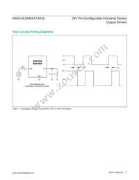 MAX14839GTC+T Datasheet Page 5