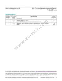 MAX14839GTC+T Datasheet Page 16