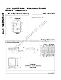 MAX1483EUA+T Datasheet Page 12