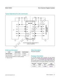 MAX14851AEE+T Datasheet Page 18