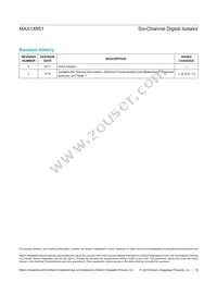 MAX14851AEE+T Datasheet Page 19