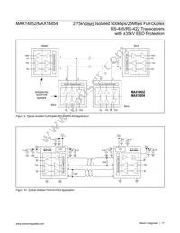 MAX14854GWE+T Datasheet Page 17