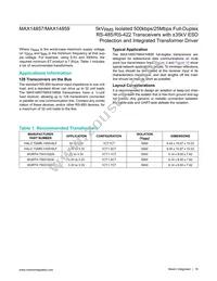 MAX14859GWE+ Datasheet Page 18