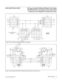 MAX14859GWE+ Datasheet Page 19