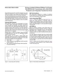 MAX14859GWE+ Datasheet Page 20