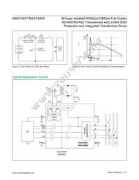 MAX14859GWE+ Datasheet Page 21