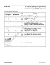 MAX14866UWZ+T Datasheet Page 10