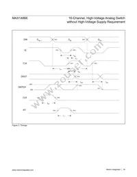 MAX14866UWZ+T Datasheet Page 16