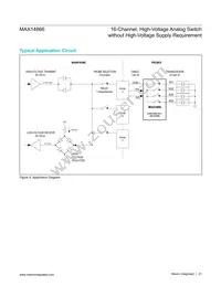 MAX14866UWZ+T Datasheet Page 21