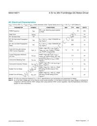 MAX14871EUE+ Datasheet Page 4