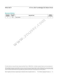 MAX14871EUE+ Datasheet Page 15