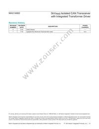 MAX14882AWE+T Datasheet Page 15