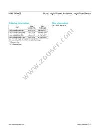 MAX14900EAGM+T Datasheet Page 23