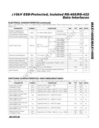 MAX1490EBCPG+ Datasheet Page 3