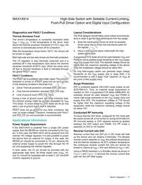 MAX14914ATE+T Datasheet Page 17