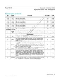 MAX14915AFM+ Datasheet Page 11