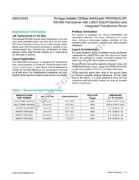 MAX14943GWE+T Datasheet Page 16