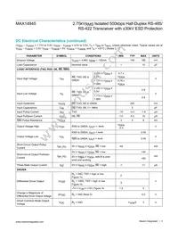 MAX14945EWE+T Datasheet Page 3