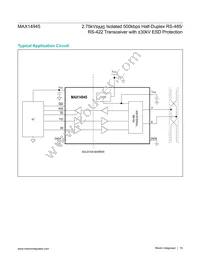 MAX14945EWE+T Datasheet Page 19