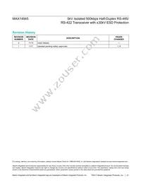 MAX14945EWE+T Datasheet Page 21