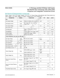 MAX14946EWE+T Datasheet Page 3