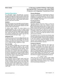 MAX14946EWE+T Datasheet Page 15