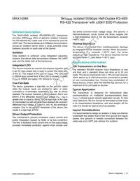 MAX14948EWE+T Datasheet Page 15