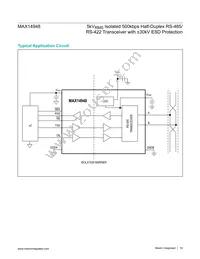 MAX14948EWE+T Datasheet Page 19