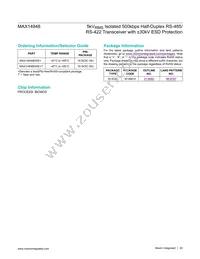 MAX14948EWE+T Datasheet Page 20