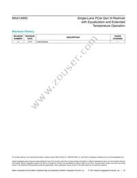 MAX14955ETL+T Datasheet Page 19