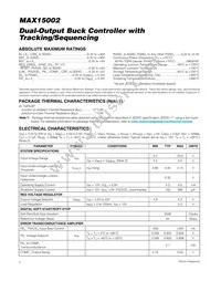 MAX15002ATL+T Datasheet Page 2