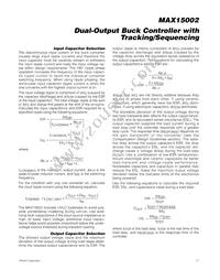 MAX15002ATL+T Datasheet Page 17