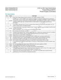 MAX15004BAUE/V+ Datasheet Page 9