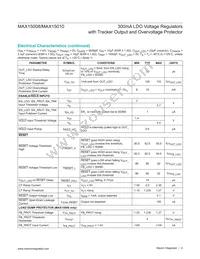 MAX15010ATJ+T Datasheet Page 4