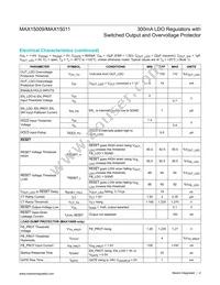 MAX15011ATJ+T Datasheet Page 4