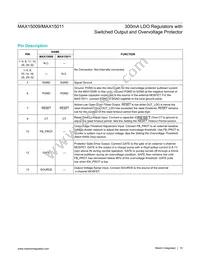 MAX15011ATJ+T Datasheet Page 10