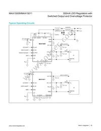 MAX15011ATJ+T Datasheet Page 20