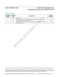 MAX15011ATJ+T Datasheet Page 22