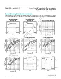 MAX15016AATX+T Datasheet Page 8