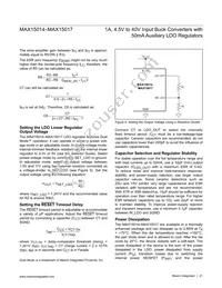 MAX15016AATX+T Datasheet Page 21