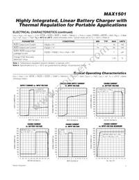 MAX1501ETE/V+T Datasheet Page 5