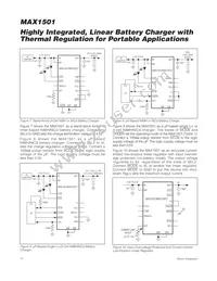MAX1501ETE/V+T Datasheet Page 14