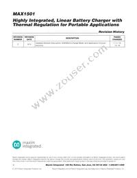 MAX1501ETE/V+T Datasheet Page 16