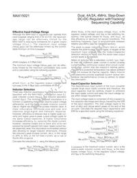 MAX15021ATI+T Datasheet Page 13