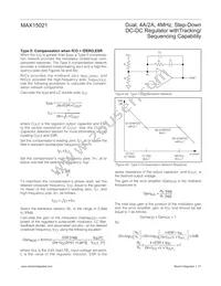 MAX15021ATI+T Datasheet Page 17