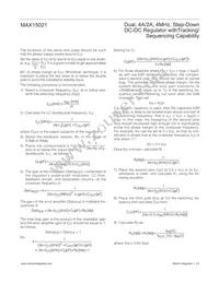 MAX15021ATI+T Datasheet Page 19