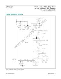 MAX15021ATI+T Datasheet Page 21