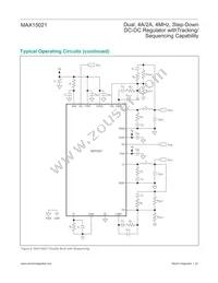 MAX15021ATI+T Datasheet Page 22