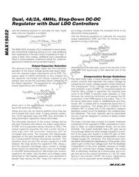 MAX15022ATI+T Datasheet Page 16