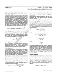 MAX15023ETG/V+T Datasheet Page 18